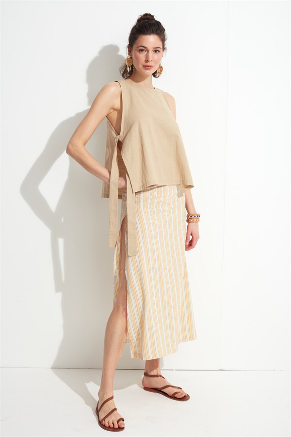 Casablanca Skirt LM22515_Stripe