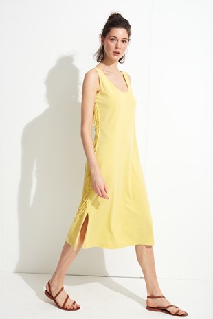 Tulum Elbise LM22508_Yellow